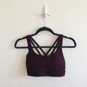 Lululemon purple energy bra